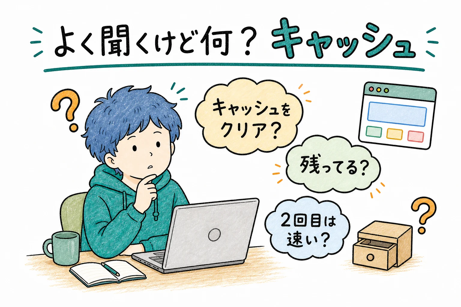 よく聞くけど何？ キャッシュ