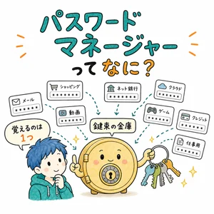 パスワードマネージャーってなに？
