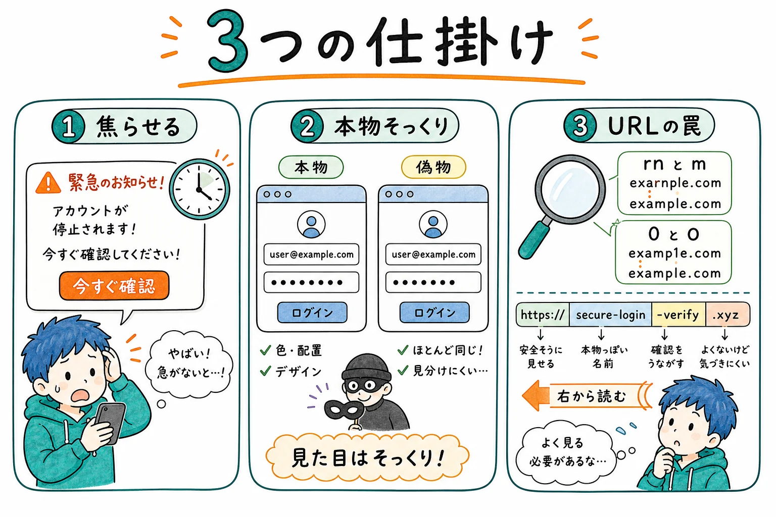 騙される心理的・視覚的トリック